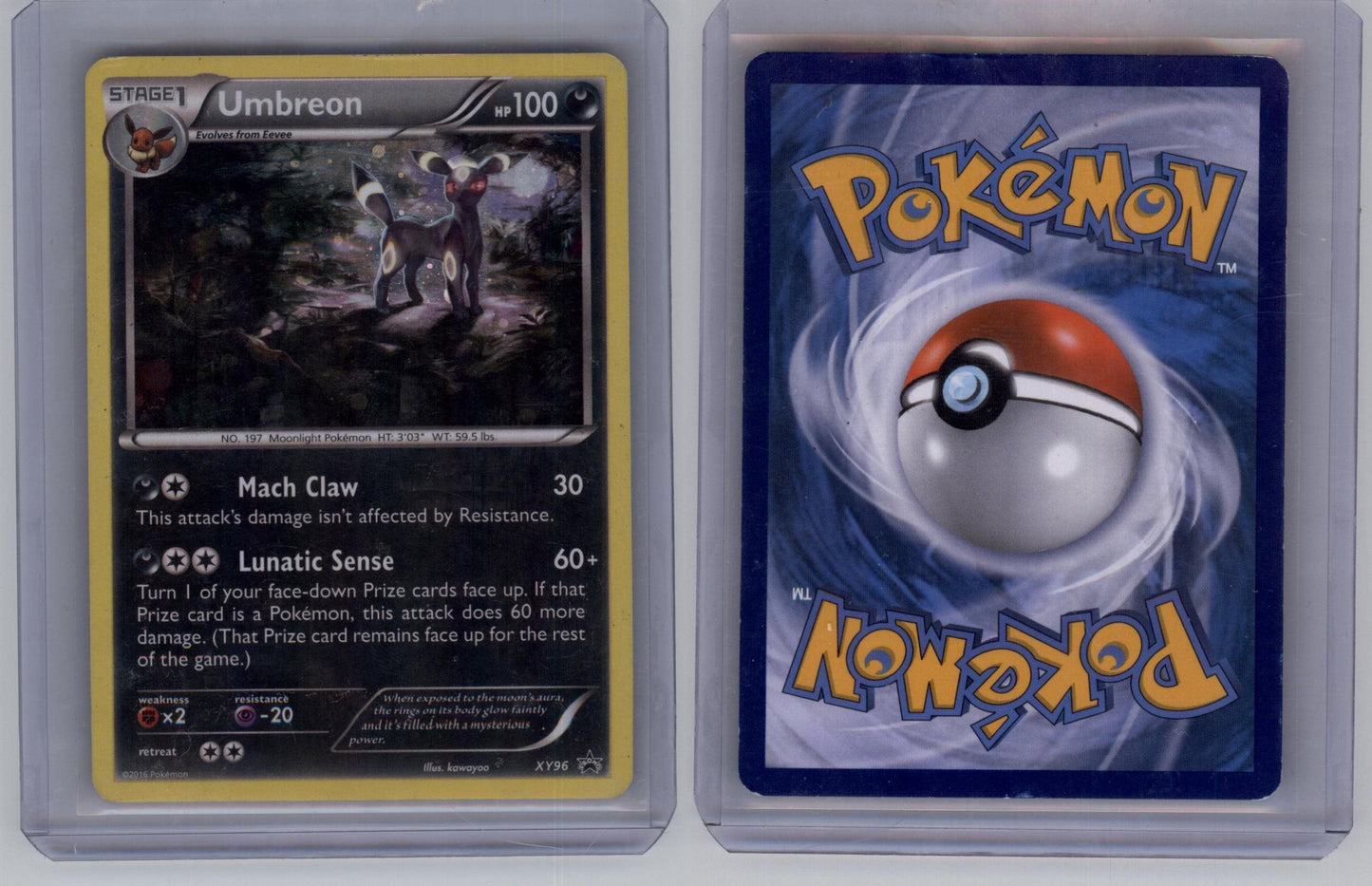*SE BILDE FOR TILSTAND* Umbreon Promo XY96 Pokesingles