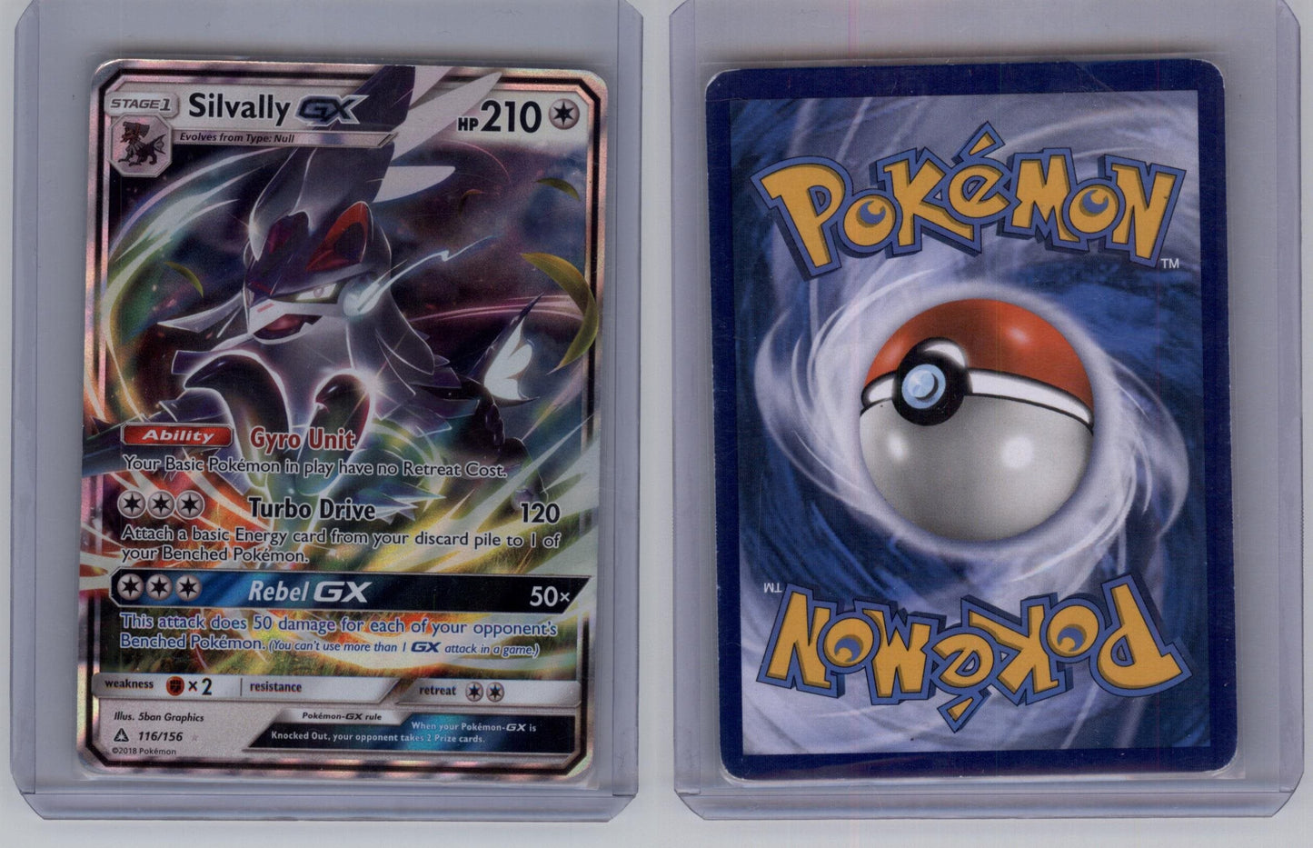 *SE BILDE FOR TILSTAND* Silvally GX #116 Pokemon Ultra Prism Pokesingles