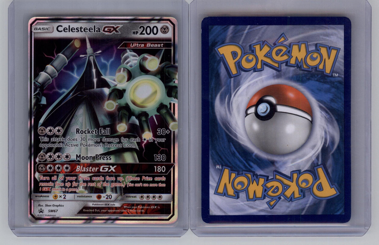 *SE BILDE FOR TILSTAND* Celesteela GX #SM67 Pokemon Promo Pokesingles