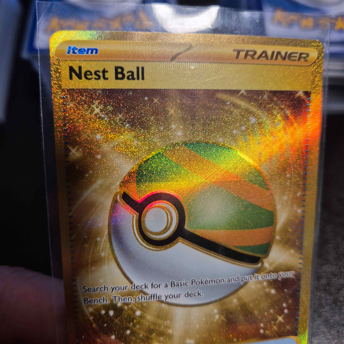 Nest Ball 255 (Print Line) - Scarlet & Violet Pokesingles