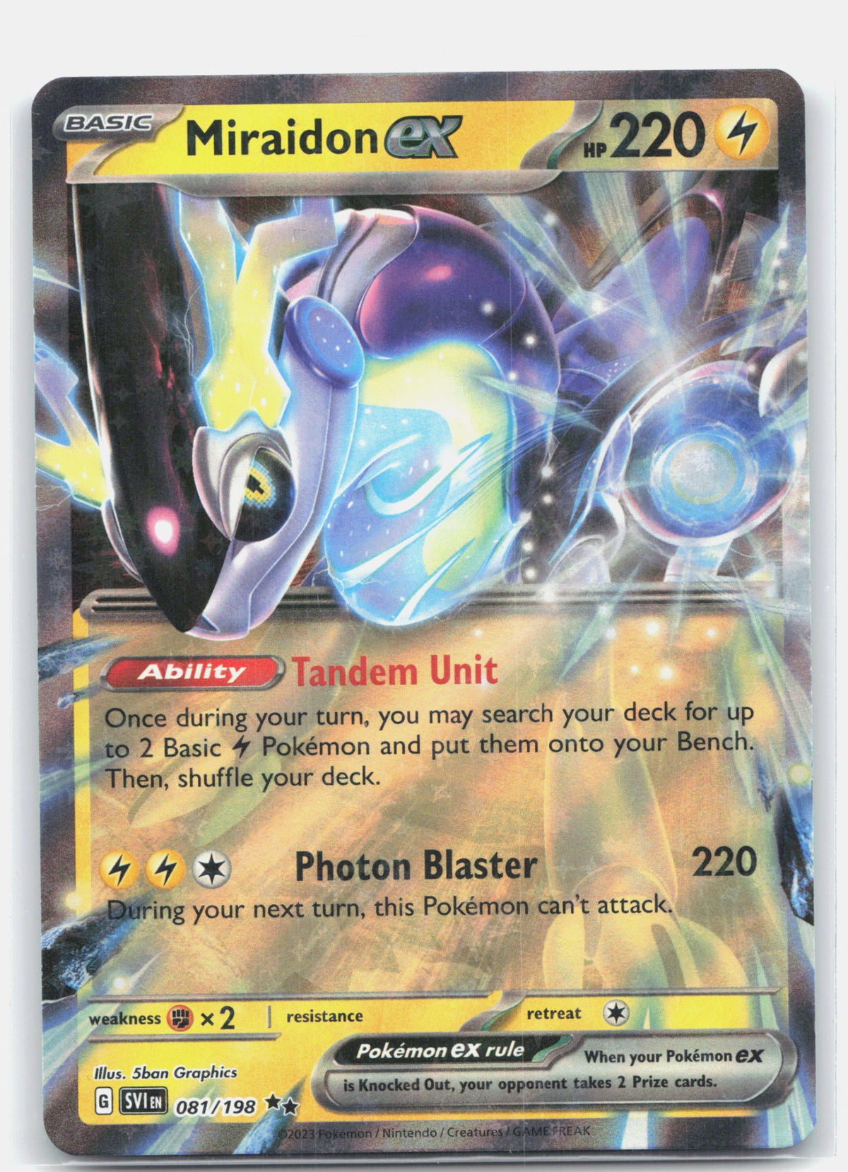 Miraidon ex - 081/198