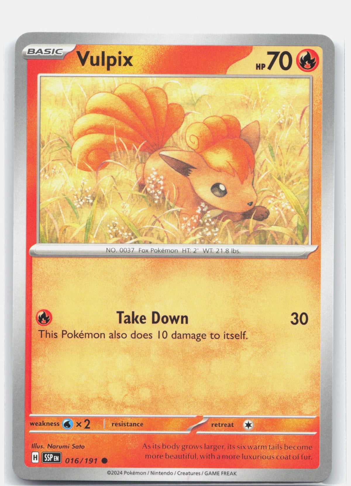 Vulpix 016 - SV08: Surging Sparks