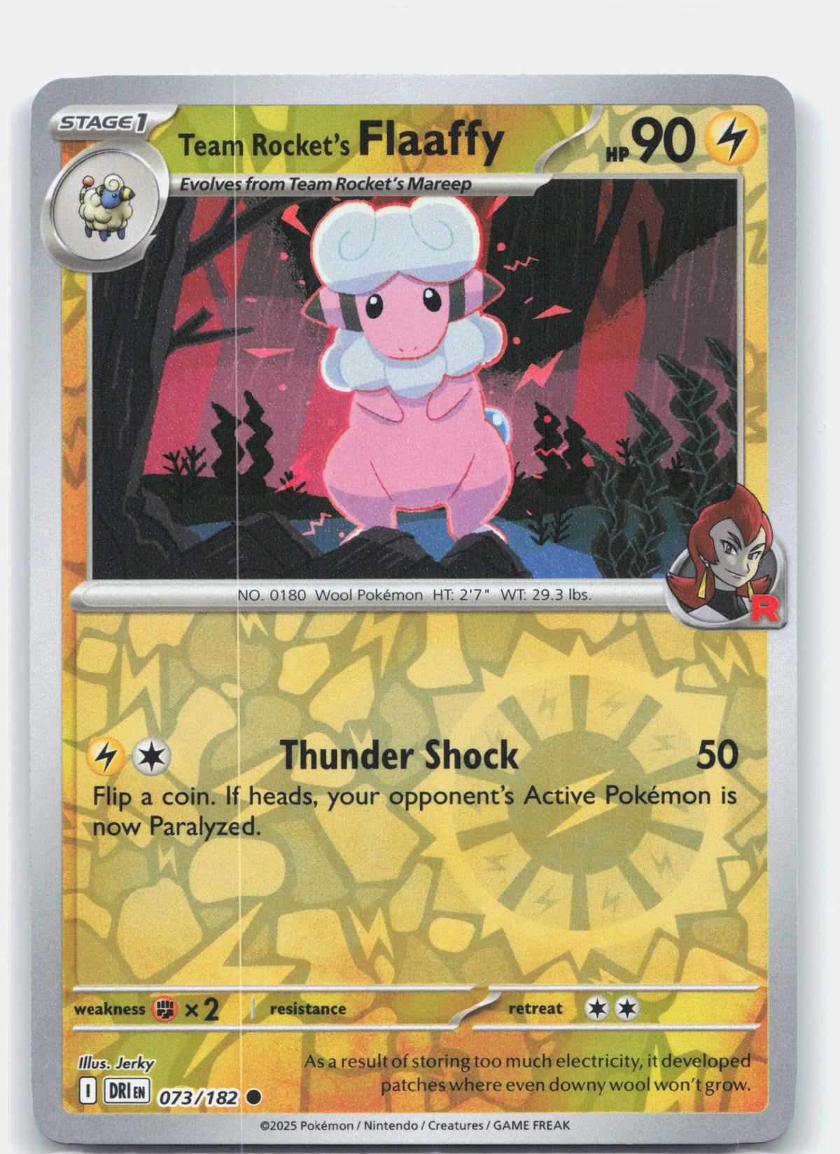 Team Rocket's Flaaffy