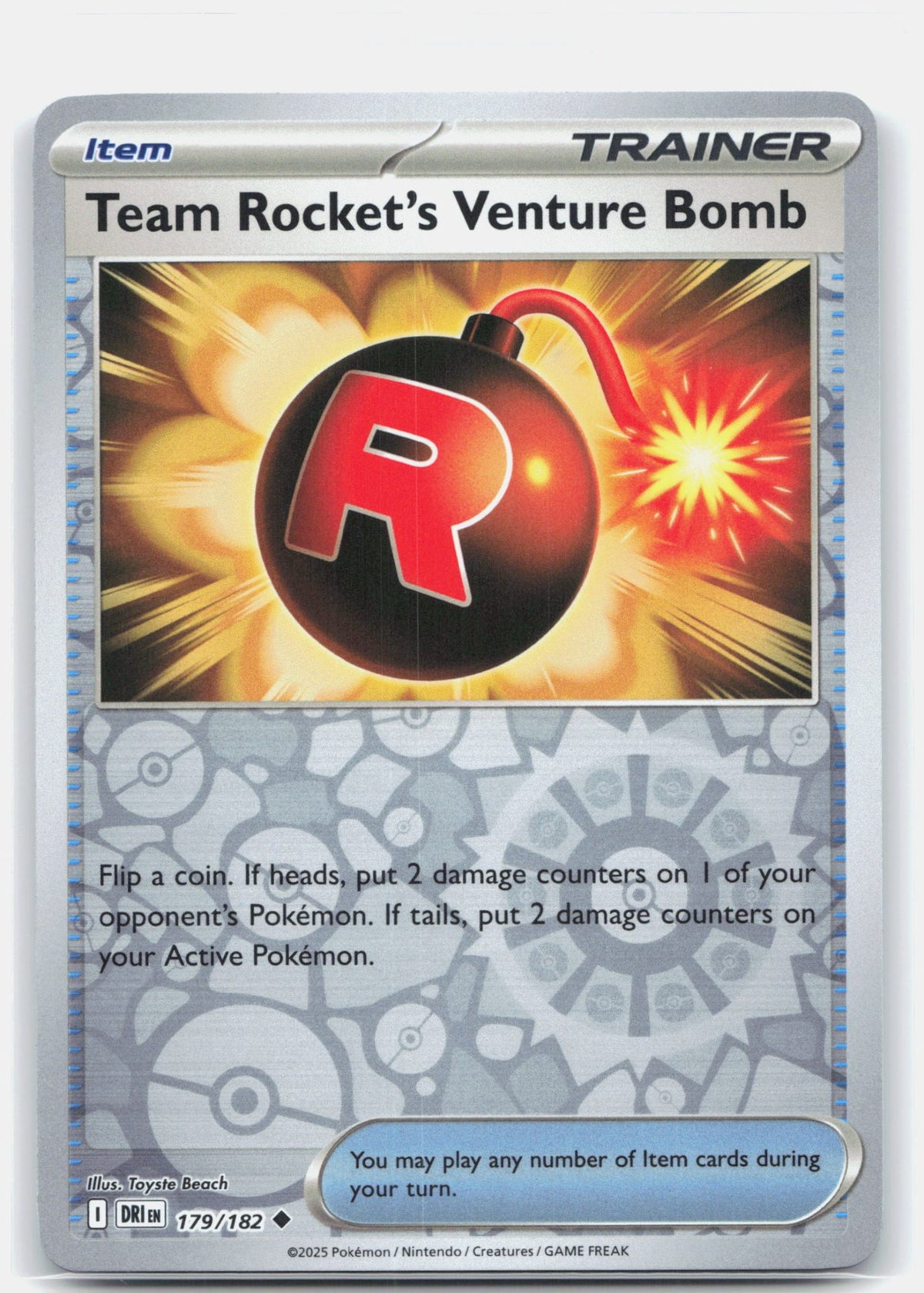 Team Rocket's Venture Bomb