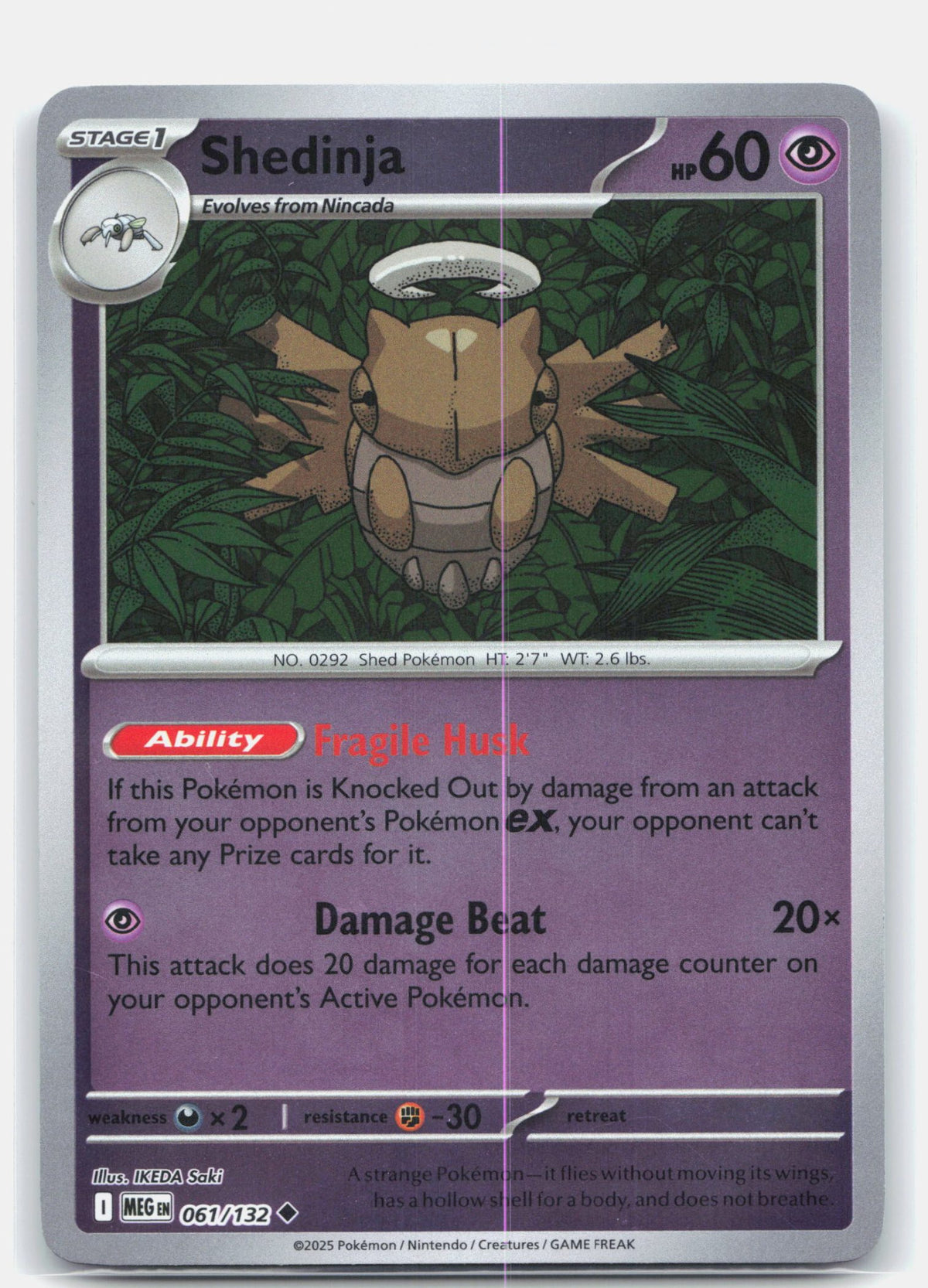 Shedinja - 061/132 | Near Mint