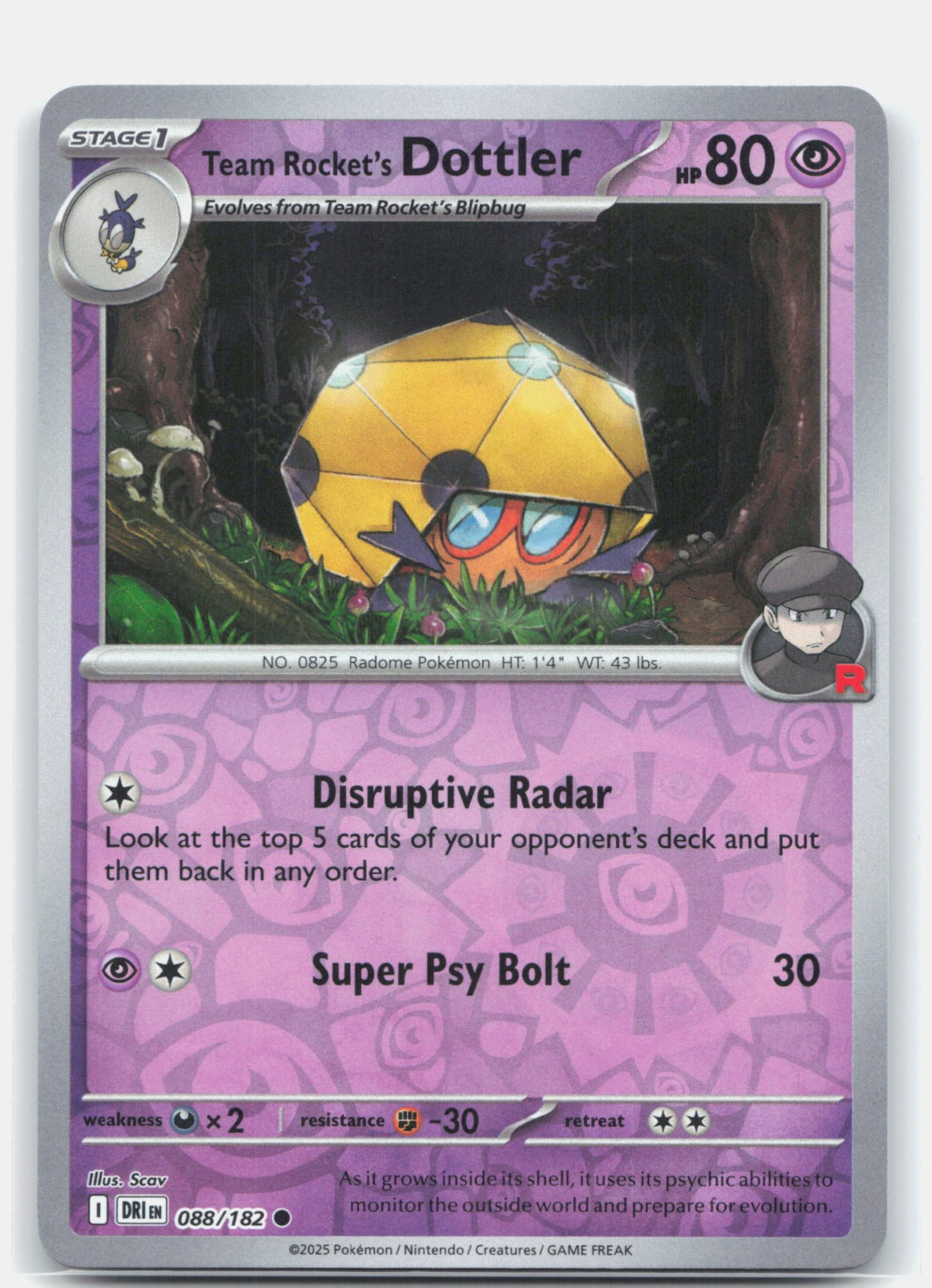 Team Rocket's Dottler | Near Mint