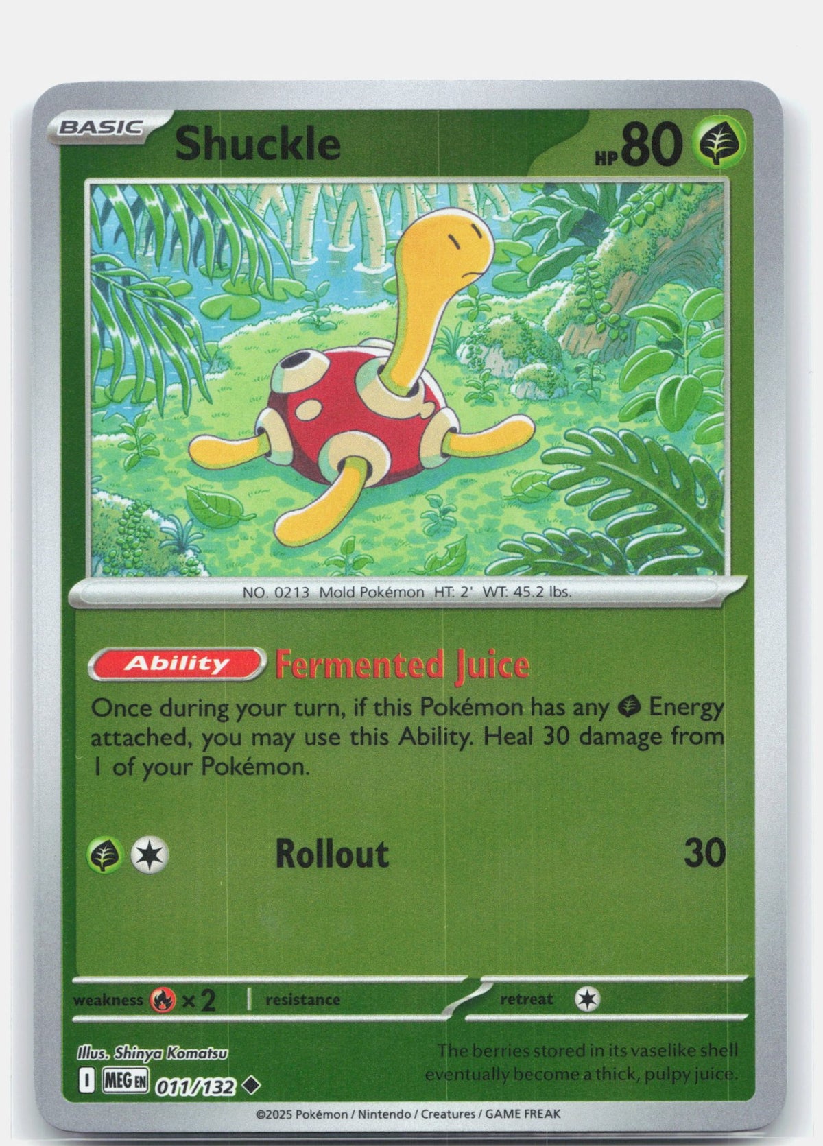 Shuckle - 011/132 | Near Mint