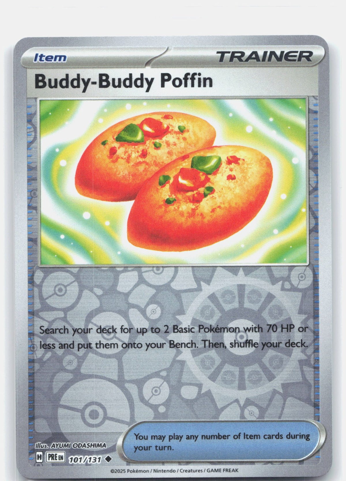 Buddy-Buddy Poffin 101 - SV: Prismatic Evolutions - Reverse Holofoil