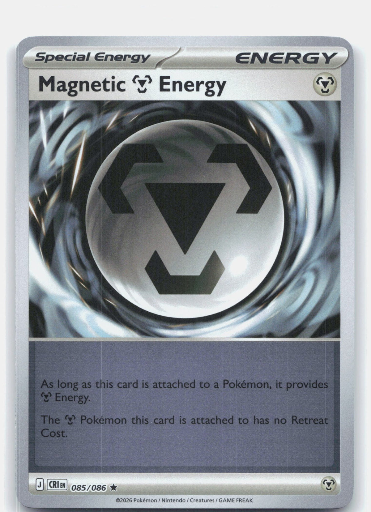 Magnetic Metal Energy 085 - ME04: Chaos Rising - Reverse Holofoil