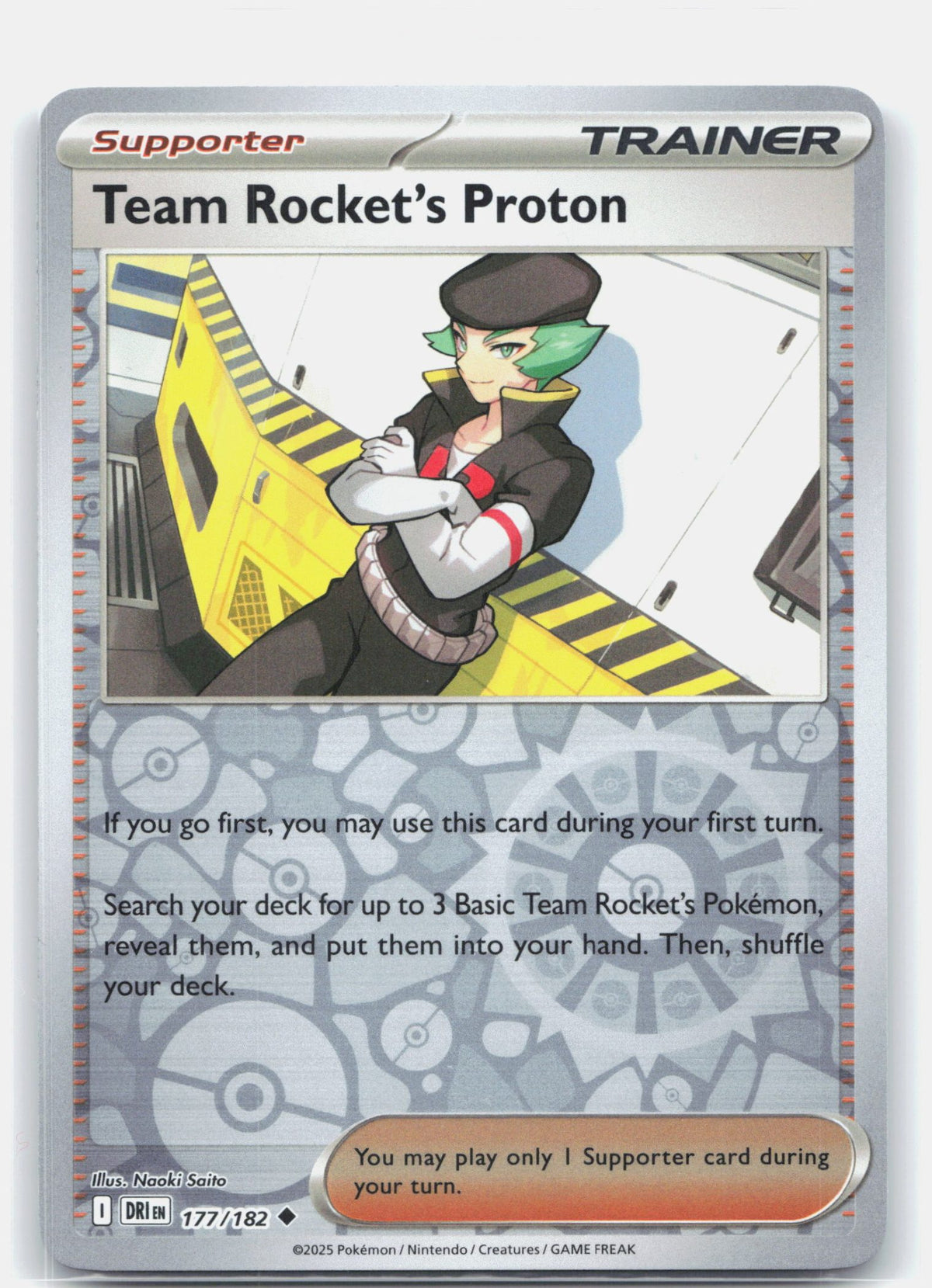 Team Rocket's Proton 177 - SV10: Destined Rivals - Reverse Holofoil