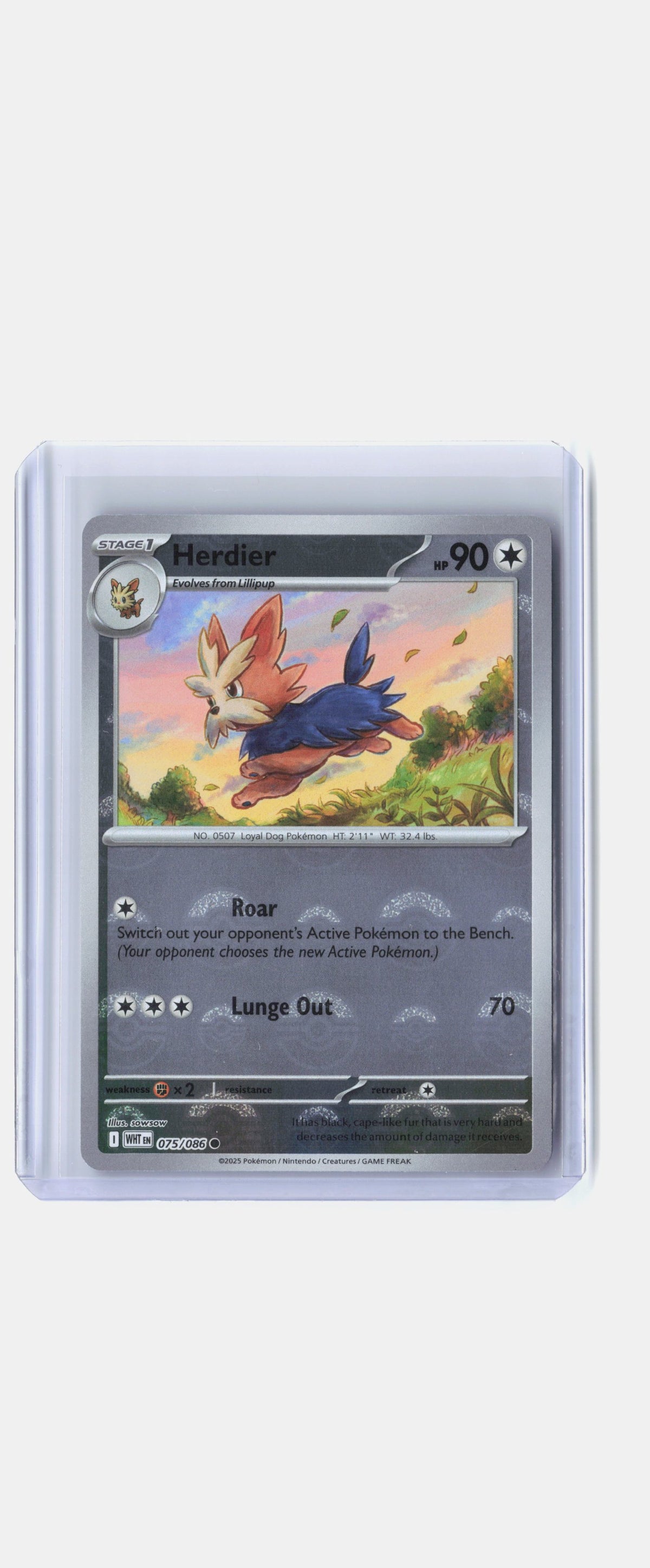 Herdier (Poke Ball Pattern)