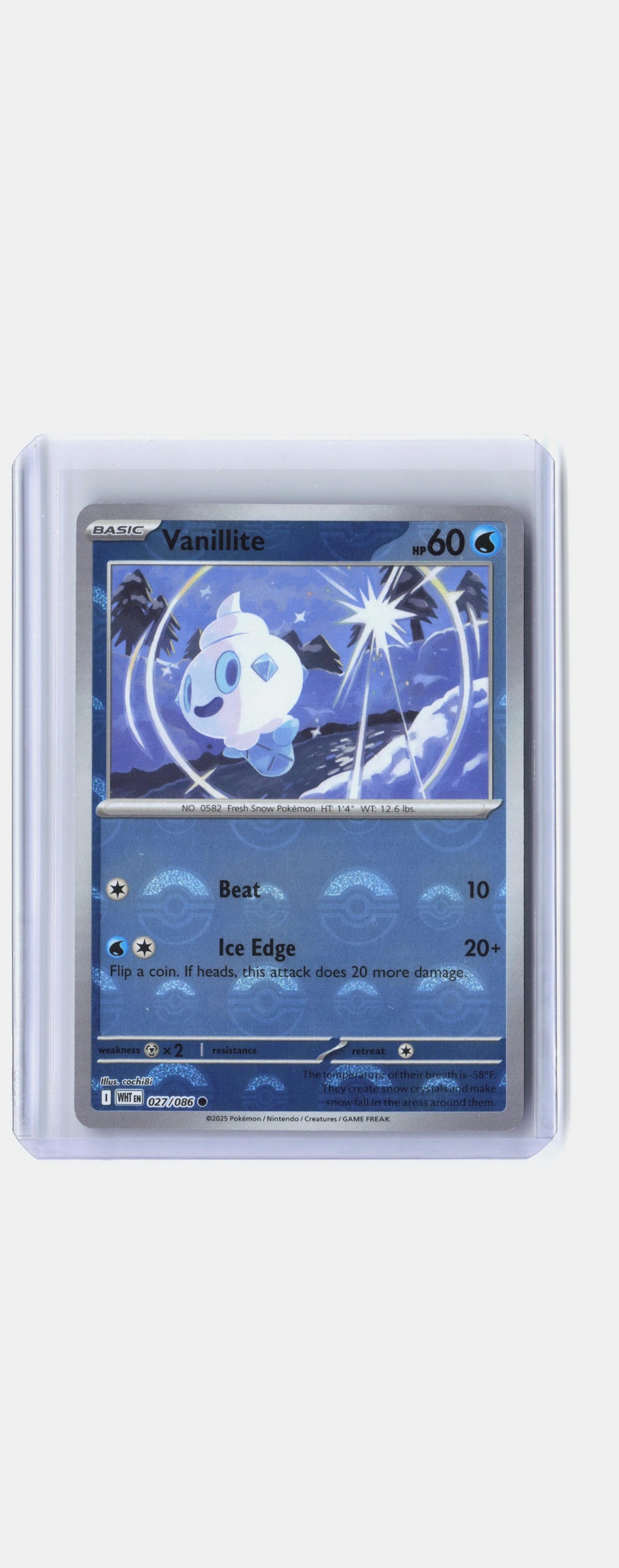 Vanillite (Poke Ball Pattern)