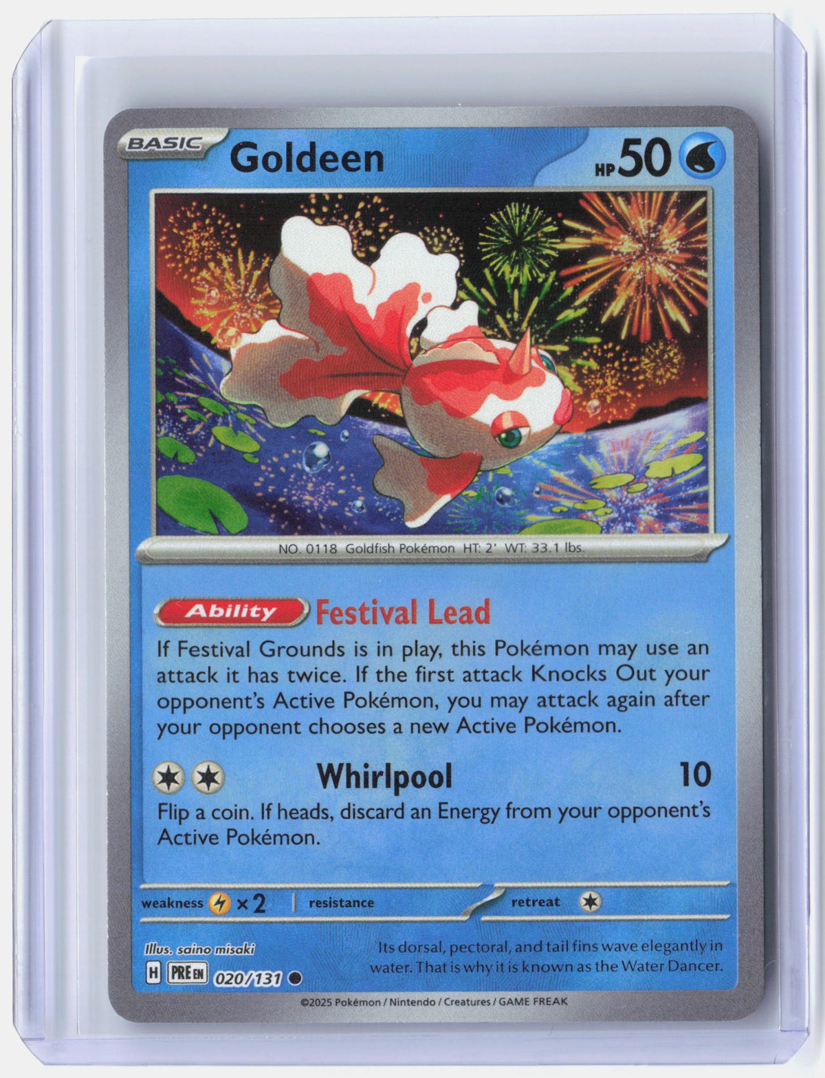 Goldeen (Poke Ball Pattern)