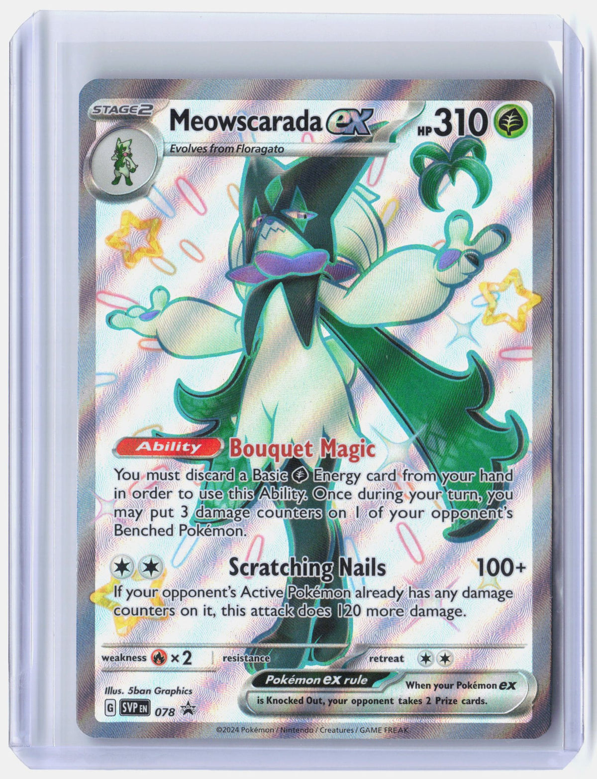 Meowscarada ex - 078