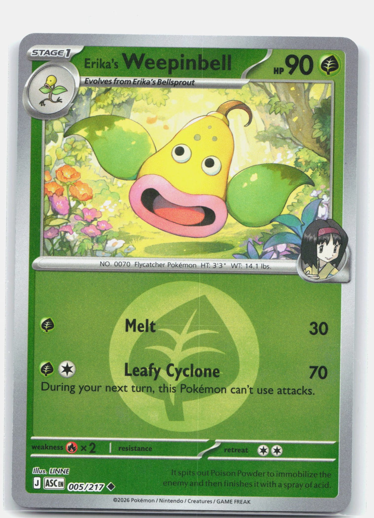 Erika's Weepinbell (Energy Symbol Pattern)