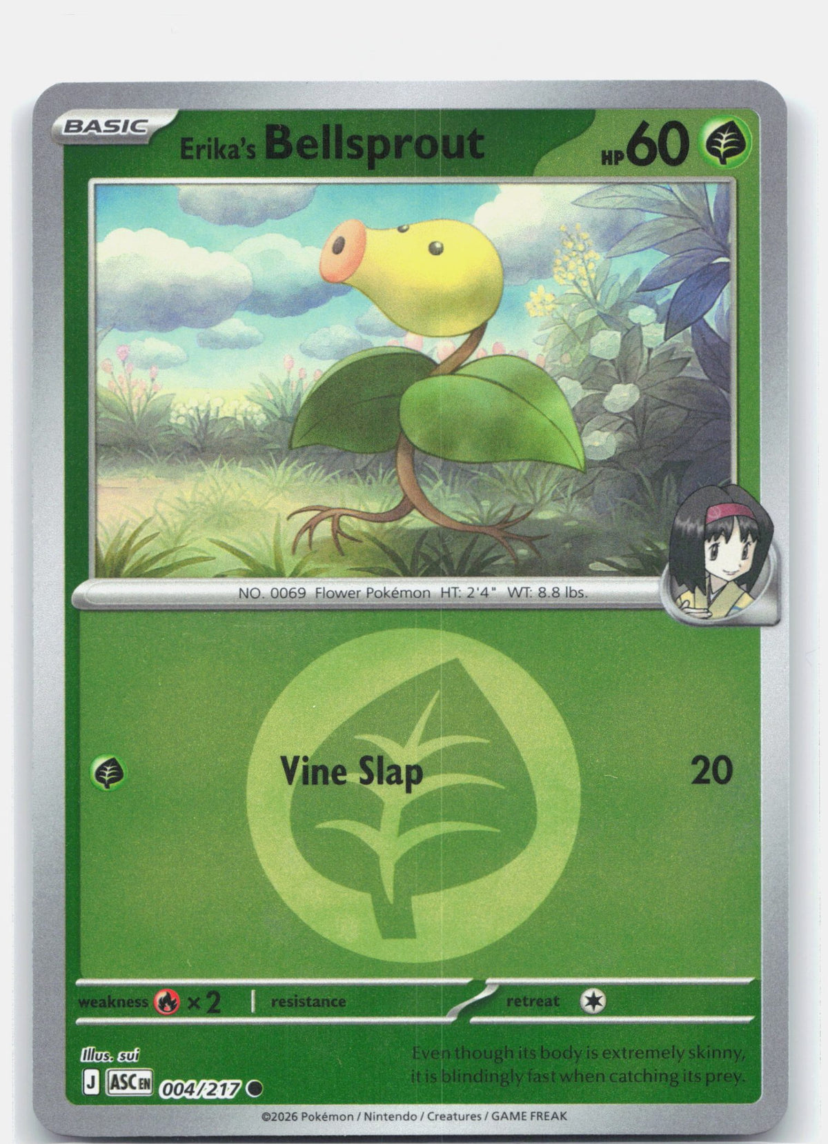 Erika's Bellsprout (Energy Symbol Pattern)