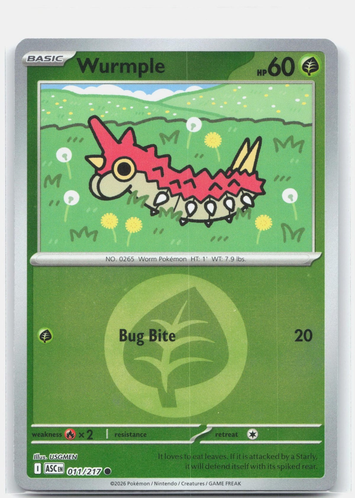Wurmple (Energy Symbol Pattern)