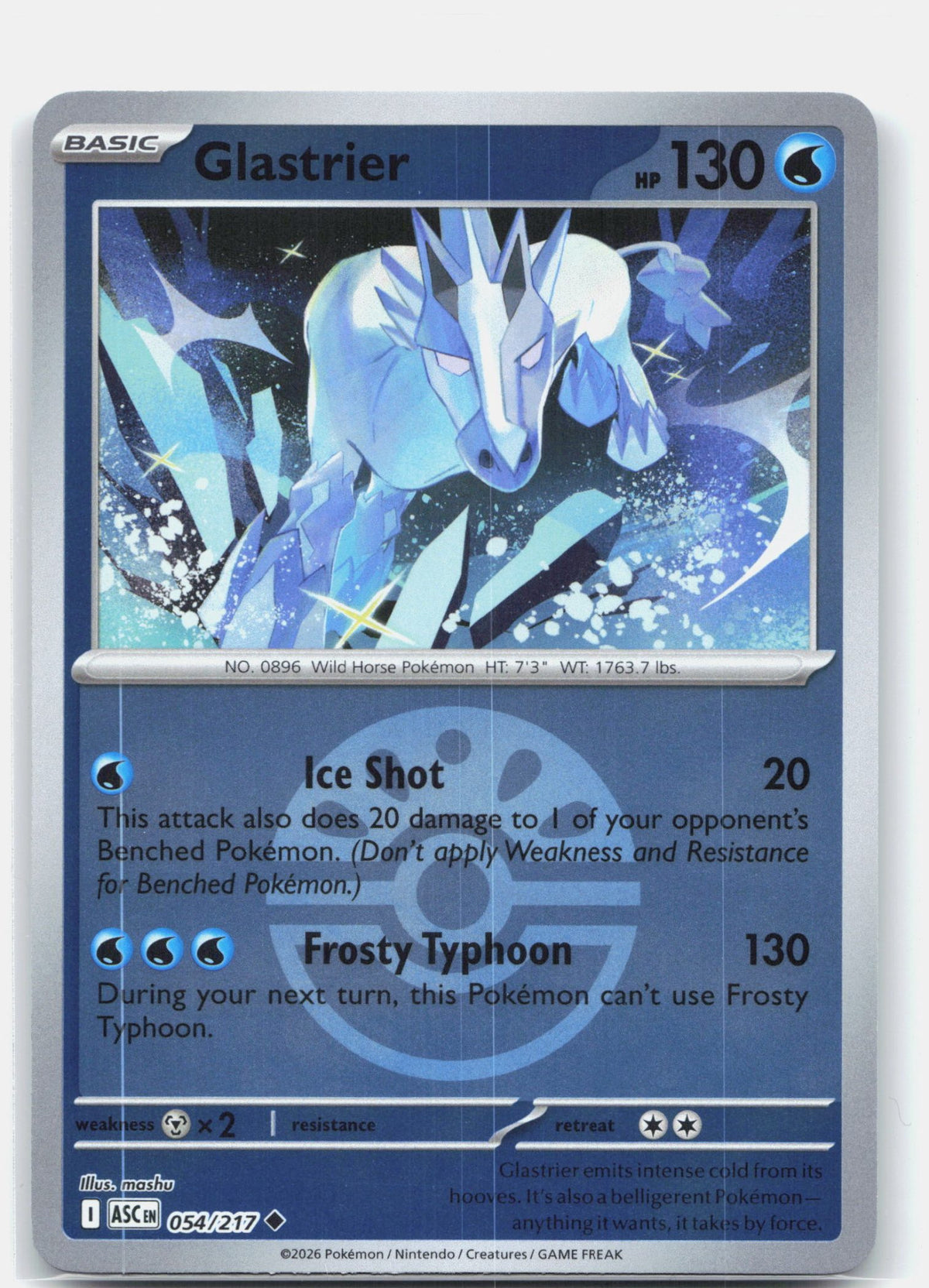 Glastrier (Friend Ball)