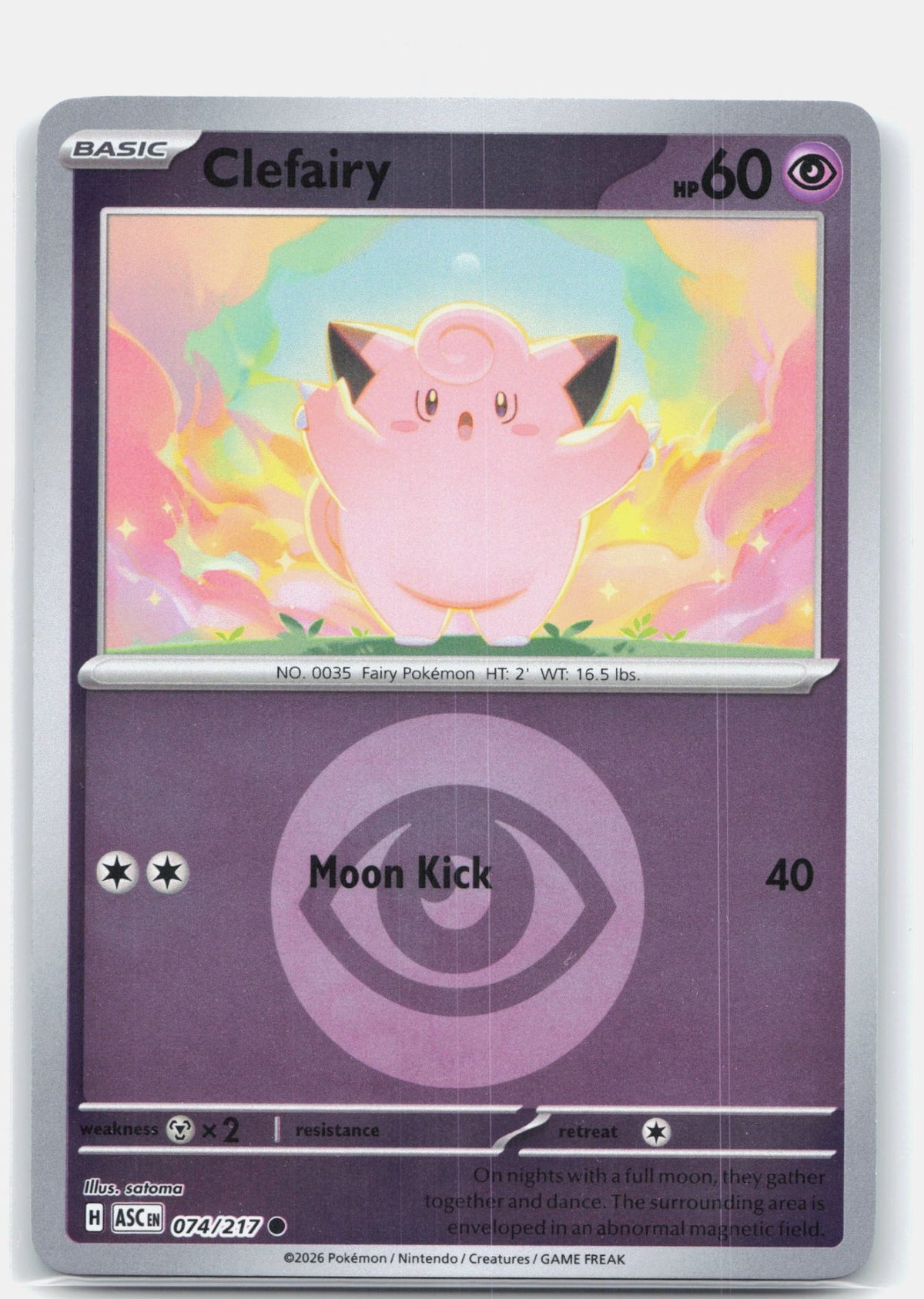 Clefairy (Energy Symbol Pattern)