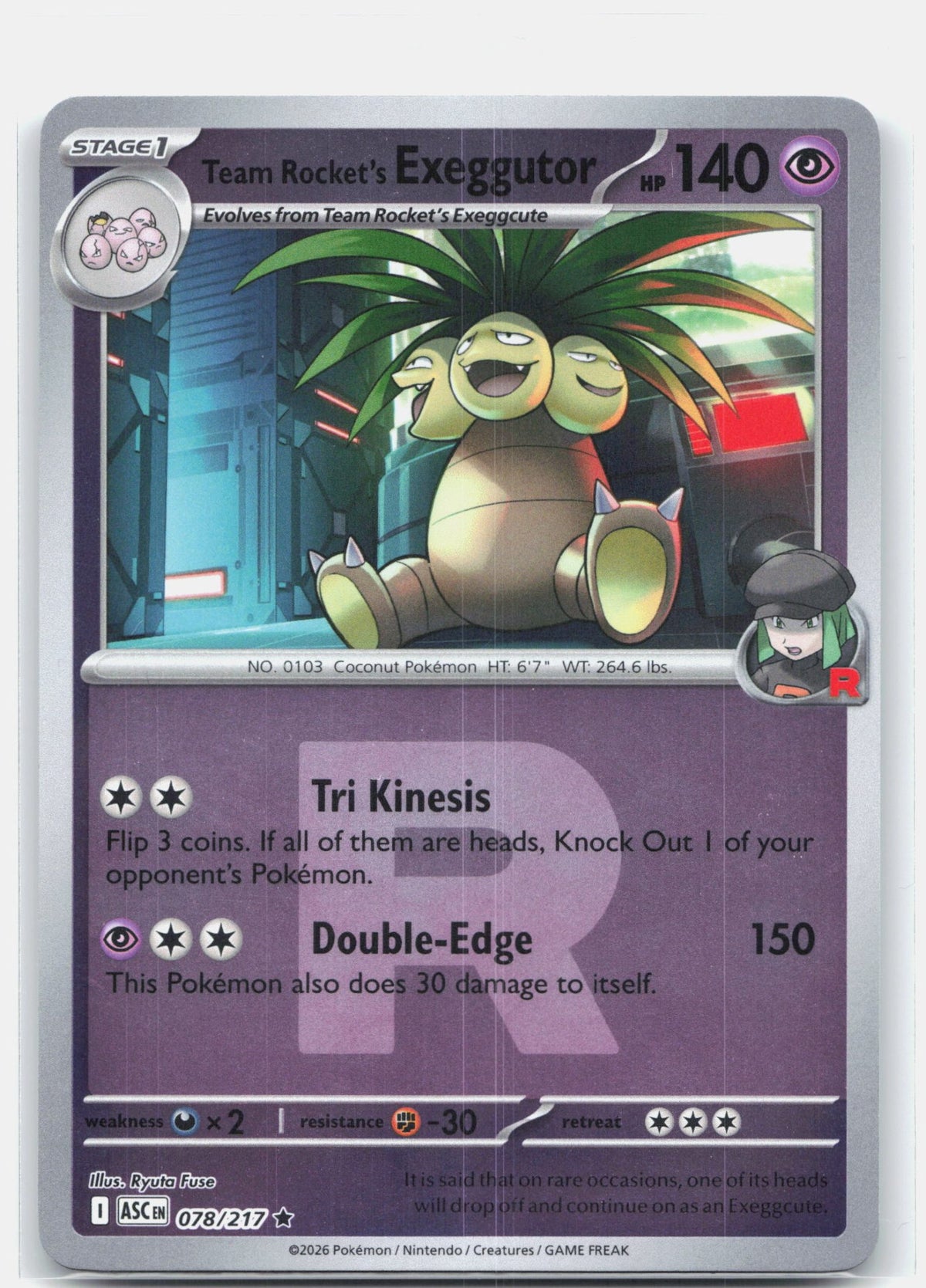 Team Rocket's Exeggutor (Team Rocket)