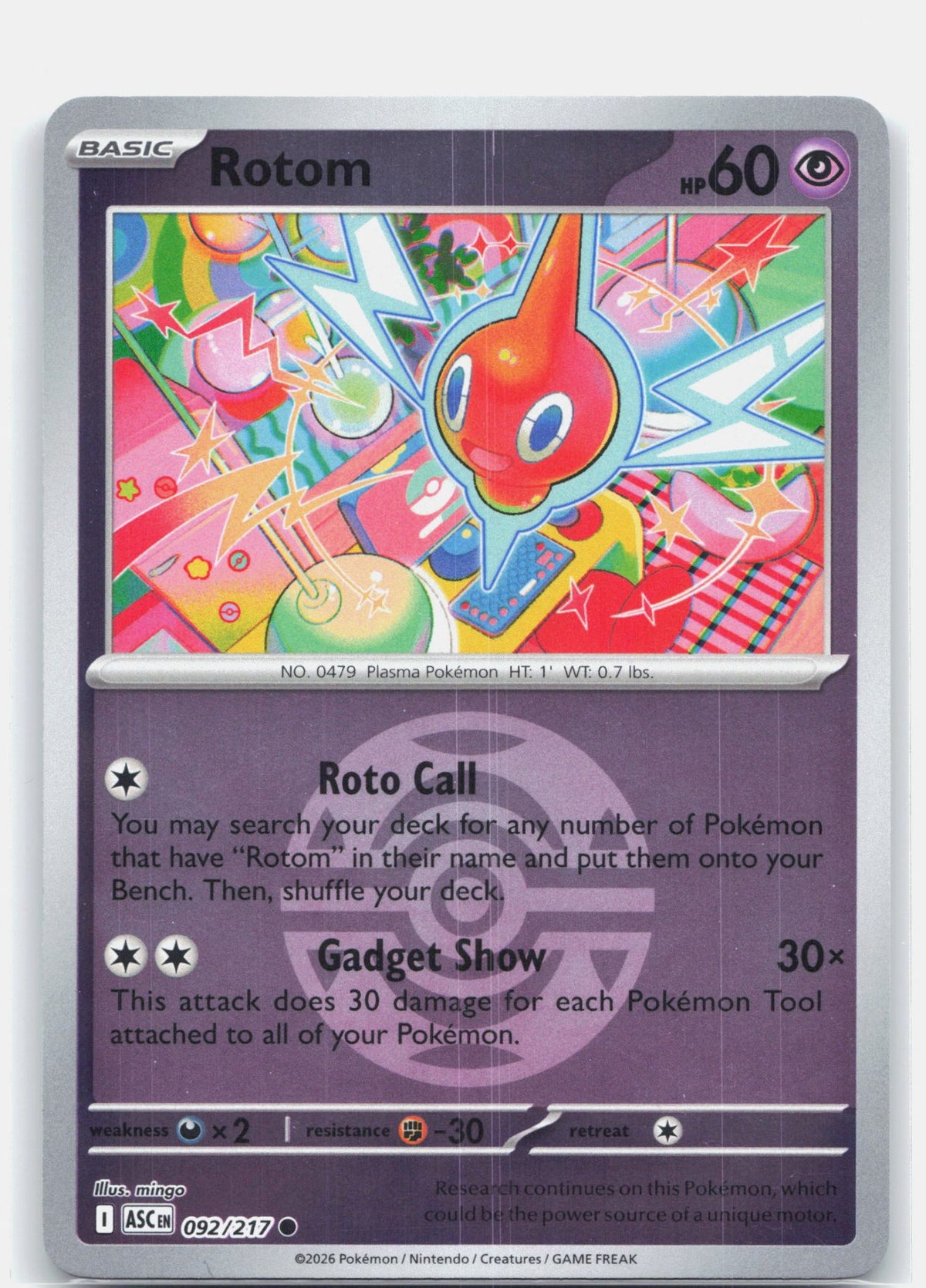 Rotom (Dusk Ball)