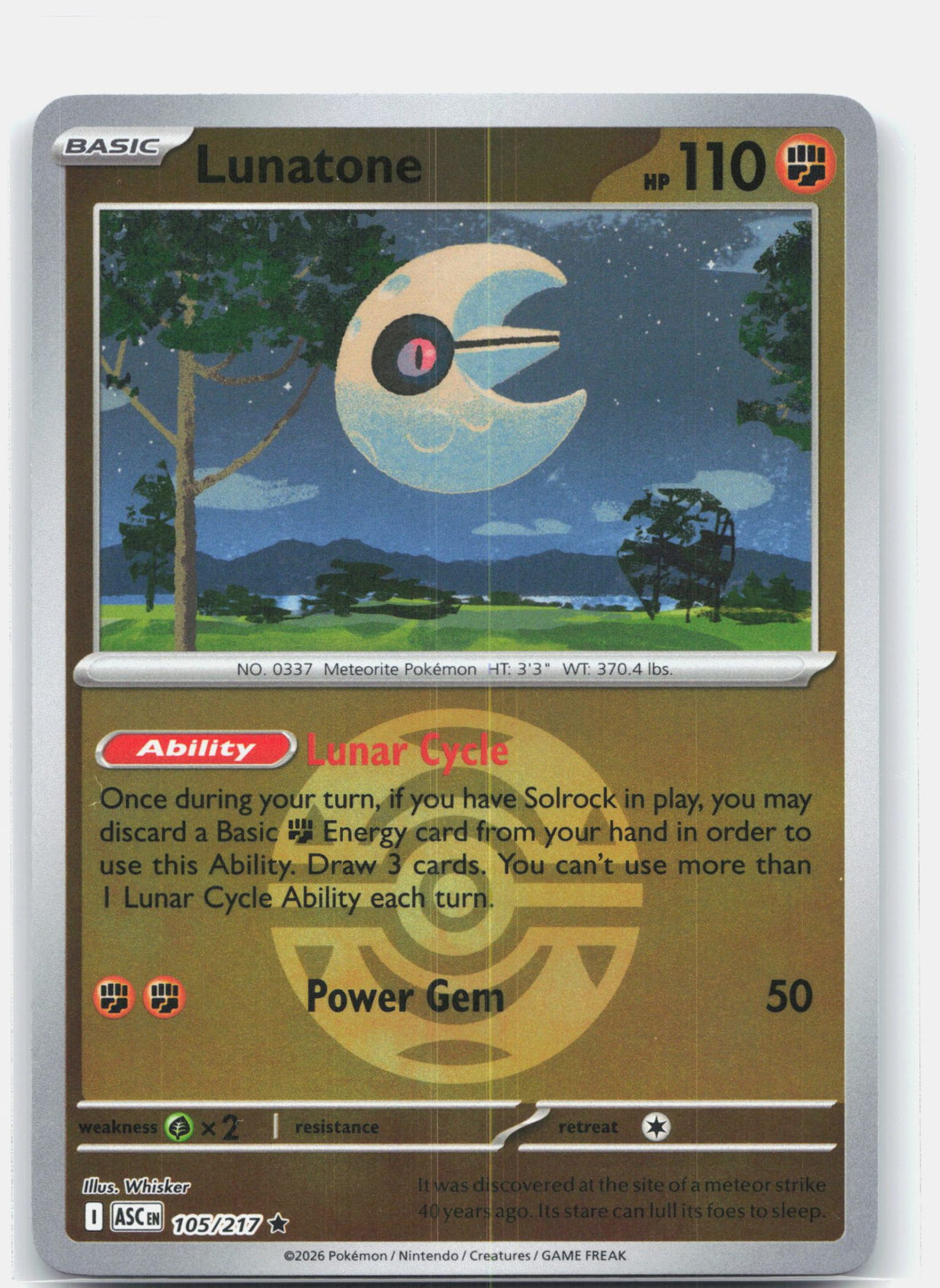 Lunatone (Dusk Ball)