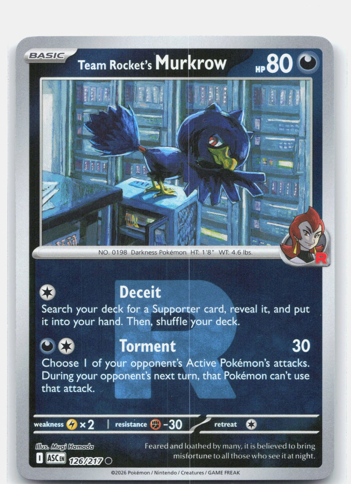Team Rocket's Murkrow (Team Rocket)