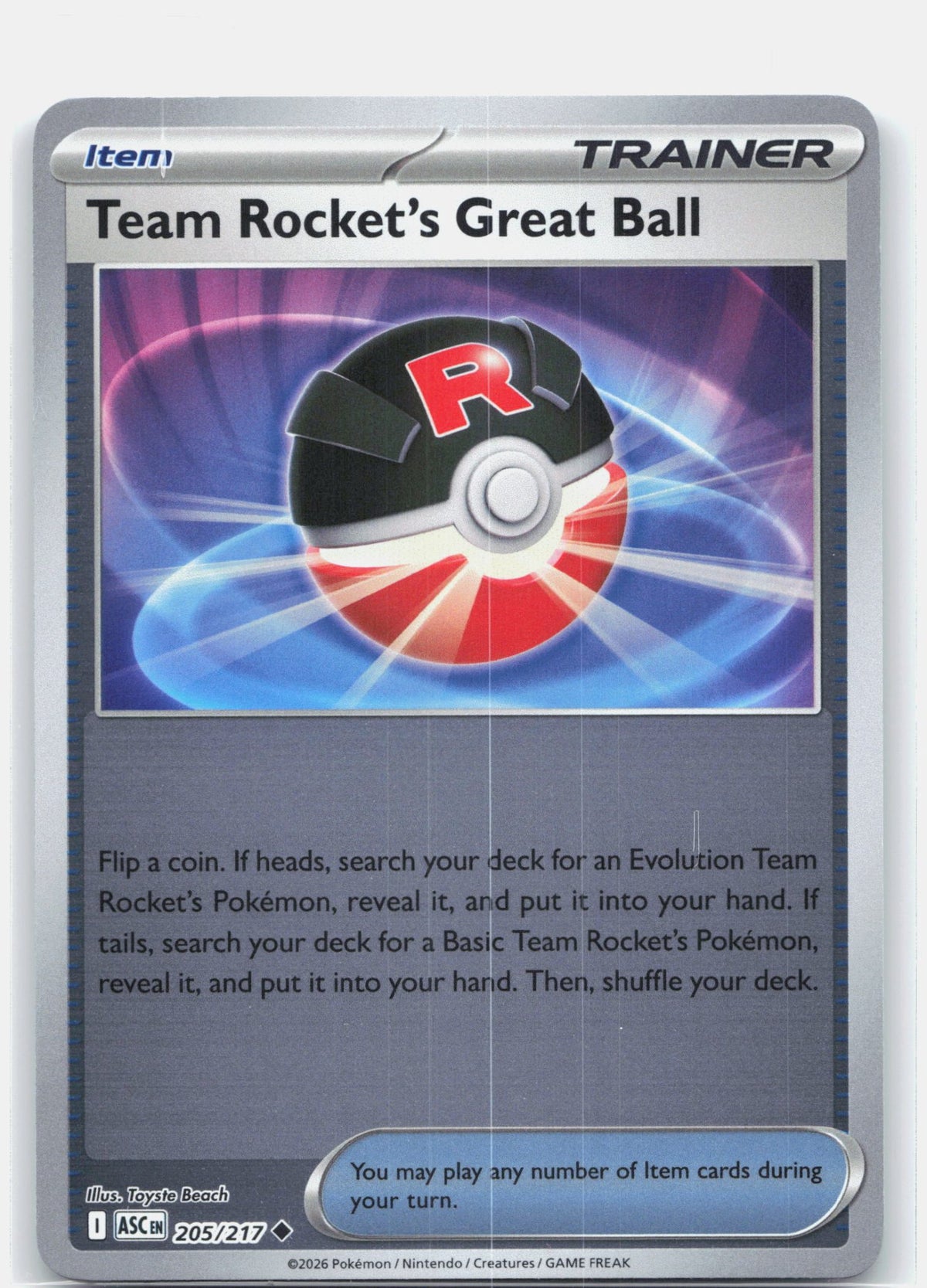 Team Rocket's Great Ball