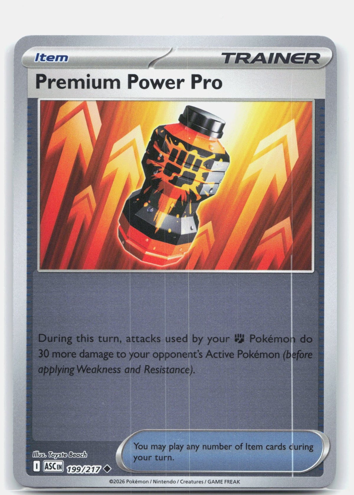 Premium Power Pro 199 (Reverse Holofoil) - ME: Ascended Heroes