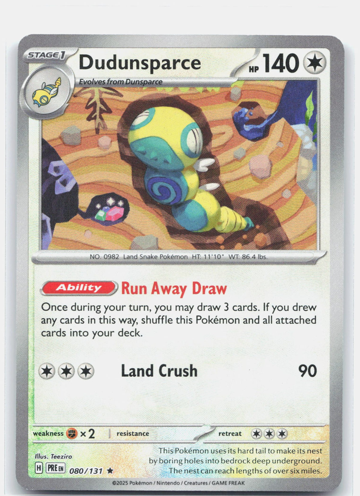 Dudunsparce (Poke Ball Pattern)