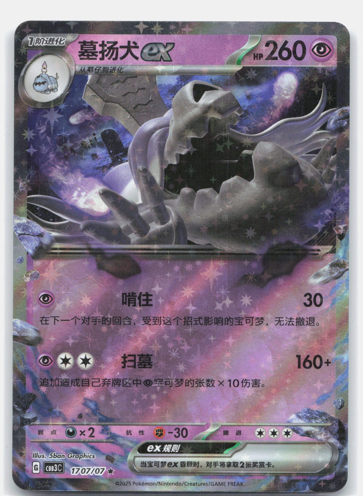 Houndstone ex - 1707