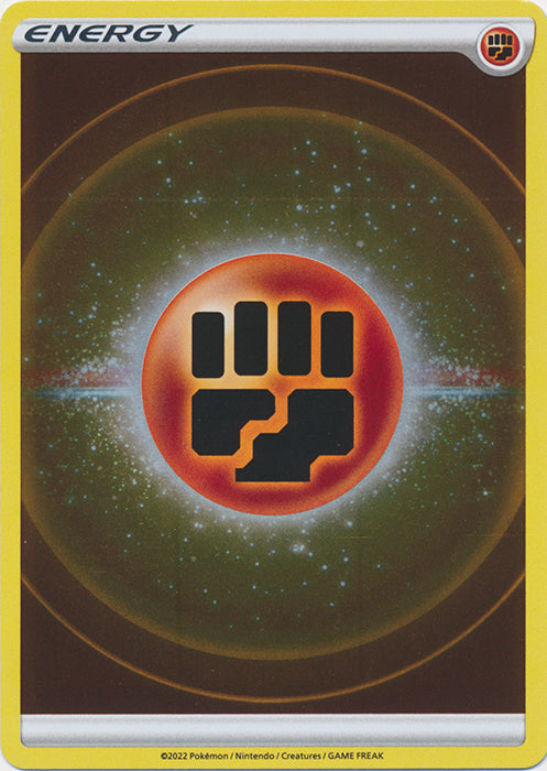 Fighting Energy (Reverse Foil) - Crown Zenith Pokesingles