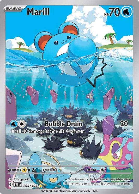 Marill 204 - Paldea Evolved Pokesingles