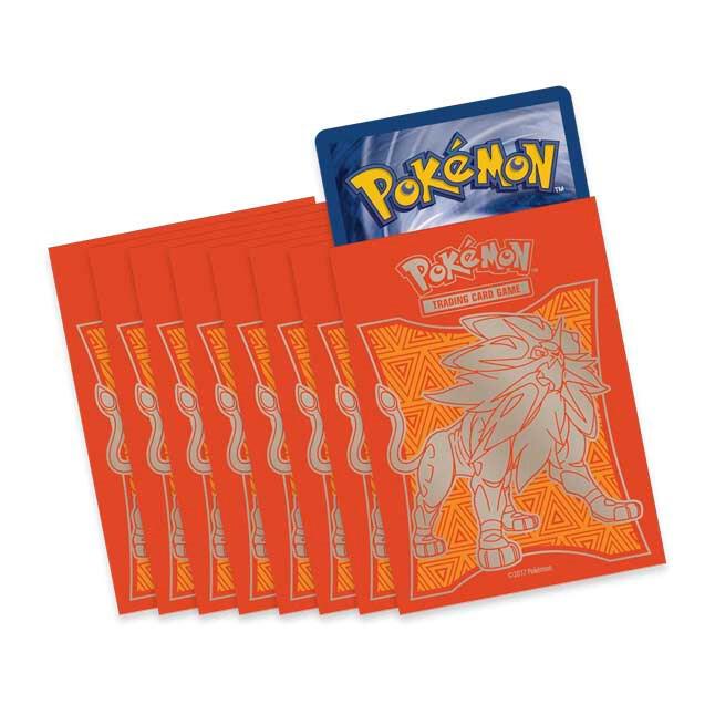 Pokemon TCG: Sun & Moon Elite Trainer Box Card Sleeves - Solgaleo (65 Pack) - Pokemon International Card Sleeves Pokesingles