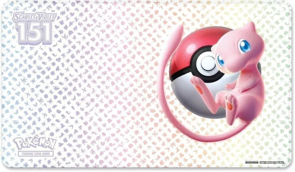 Mew Playmat - Pokemon International Playmats Pokesingles