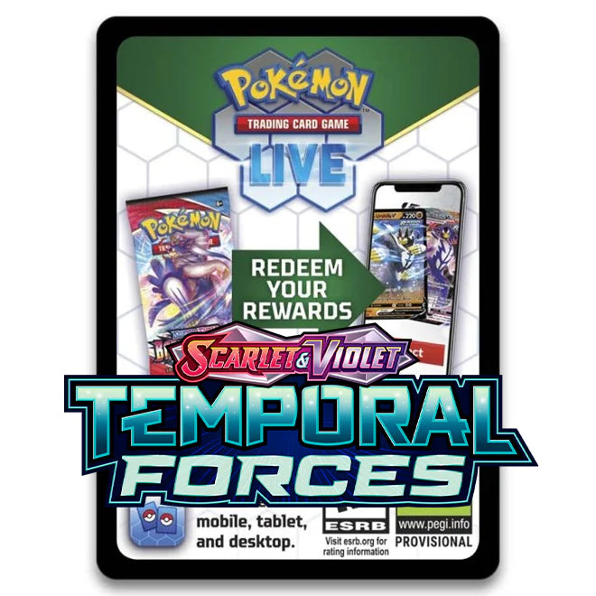 Temporal Forces Kodekort - Levering via mail, , , 0.00 kr, Pokesingles. Kjøp pokemon kort til lave priser hos oss.