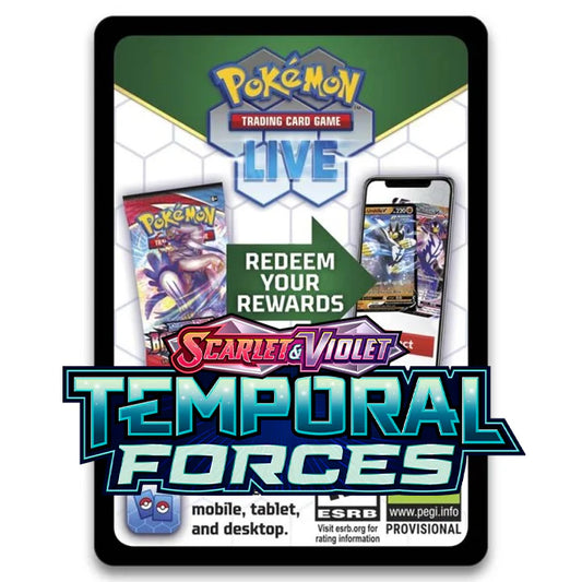 Temporal Forces Kodekort - Levering via mail, , , 0.00 kr, Pokesingles. Kjøp pokemon kort til lave priser hos oss.