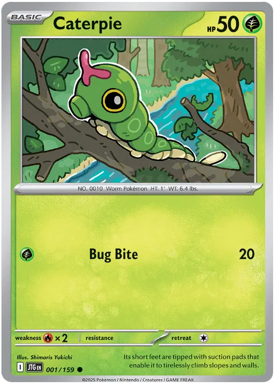 Caterpie 001 - Journey Together Pokesingles