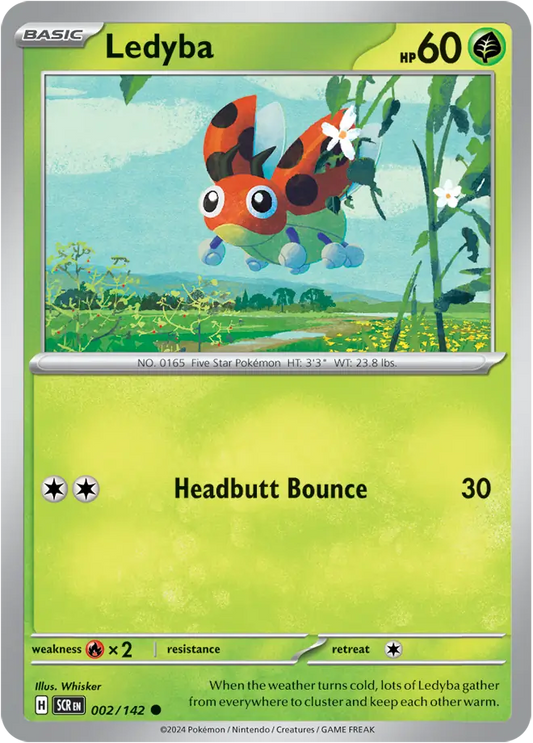 Ledyba 002 - Stellar Crown Pokesingles