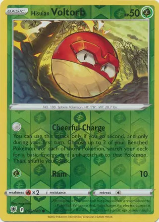 002 Hisuian Voltorb Reverse Holo, Astral Radiance | Sword & Shield, , 4.00 kr, Pokesingles. Kjøp pokemon kort til lave priser hos oss.