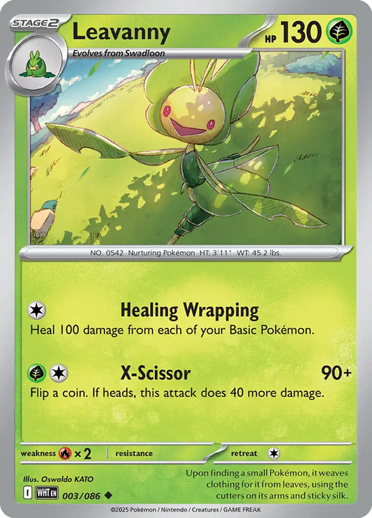 Leavanny 003 - White Flare Pokesingles