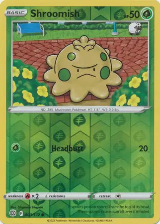 Shroomish Reverse Holo 003, Brilliant Stars | Sword & Shield, , 0.00 kr, Pokesingles. Kjøp pokemon kort til lave priser hos oss.