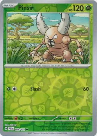 Pinsir Reverse Holo 003 Pokesingles