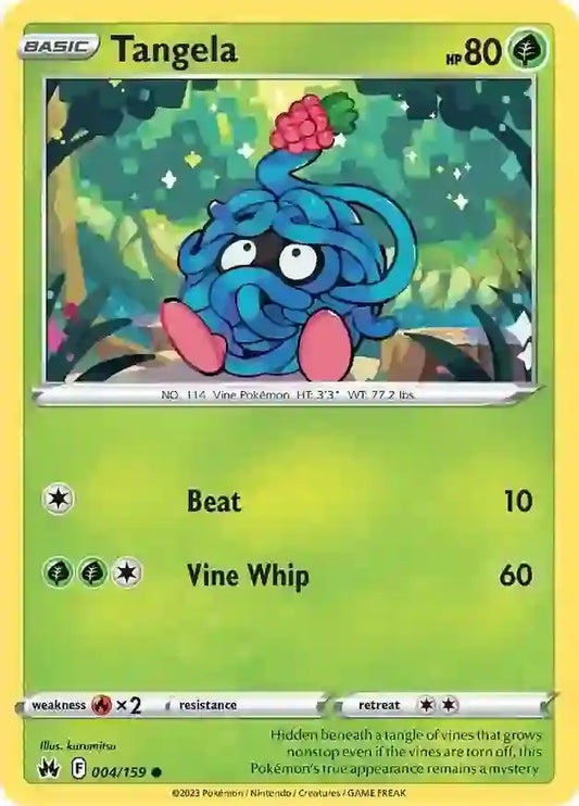 Tangela 004, Crown Zenith | Sword & Shield, , 0.00 kr, Pokesingles. Kjøp pokemon kort til lave priser hos oss.