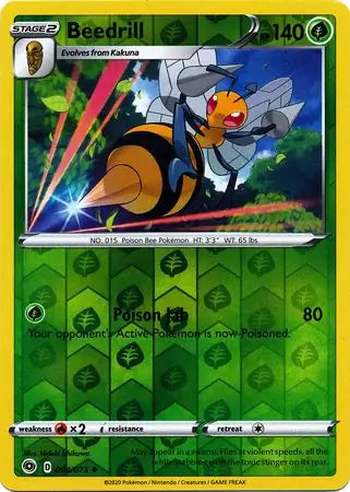 Beedrill Reverse Holo 004