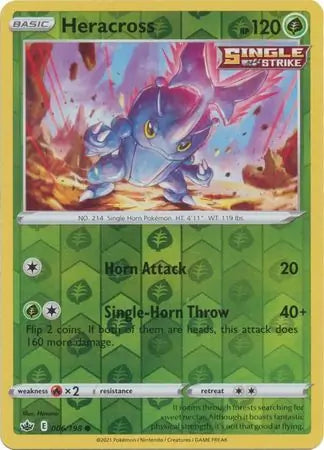 Heracross Reverse Holo 006