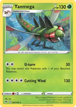 Yanmega 007 - Vivid Voltage Pokesingles