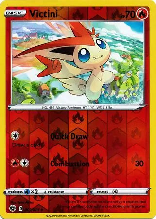 Victini Reverse Holo 007