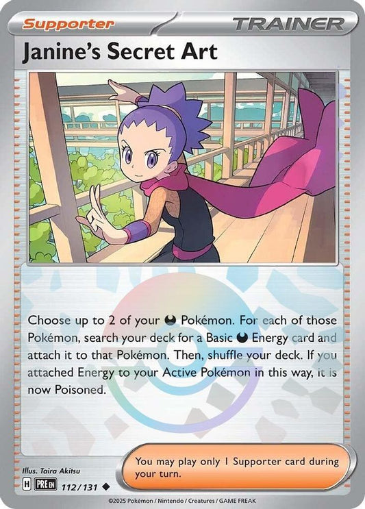 Janine's Secret Art (Poke Ball Pattern) 112 - Prismatic Evolutions
