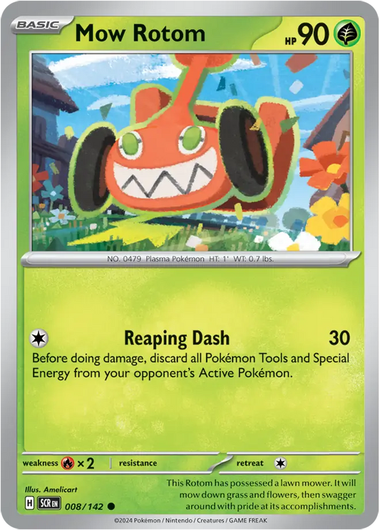 Mow Rotom 008 - Stellar Crown Pokesingles